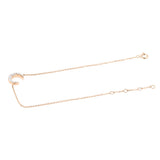 MOON • 18K玫瑰金鑽石手鏈 - WILLS JEWELLERY