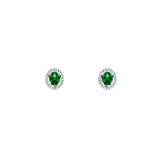 沙弗萊垂吊鑽石耳環 (兩戴款) - WILLS JEWELLERY