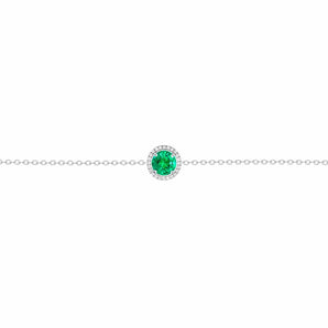《圓 • 緣》綠寶石手鏈 - WILLS JEWELLERY