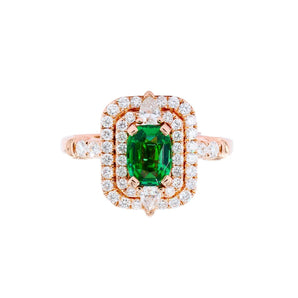 沙弗萊石四戴式吊墜戒指 - WILLS JEWELLERY