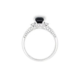 斯里蘭卡宮廷式藍尖晶戒指 - WILLS JEWELLERY