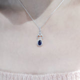 歐式宮廷吊墮 · 皇家藍藍寶石 - WILLS JEWELLERY