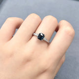 斯里蘭卡宮廷式藍尖晶戒指 - WILLS JEWELLERY