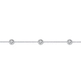 水泡鑽石手鏈(多顆) - WILLS JEWELLERY