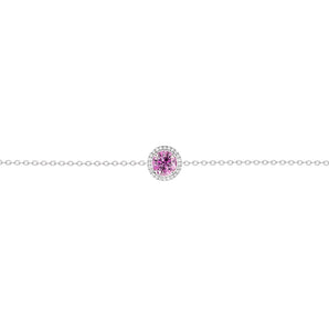 《圓 • 緣》粉紅寶石手鏈 - WILLS JEWELLERY