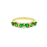 梨形沙弗萊石戒指 - WILLS JEWELLERY