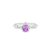 蝴蝶結戒指.粉紅色藍寶石 - WILLS JEWELLERY