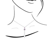 圓形珍珠流蘇紅寶石皇冠吊墜 - WILLS JEWELLERY