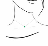 《圓 • 緣》綠寶石頸鏈 - WILLS JEWELLERY