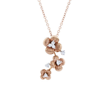 Season・鑽石拉絲吊墜 - WILLS JEWELLERY