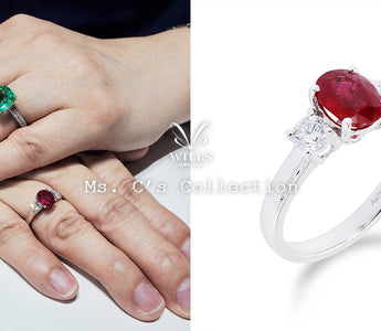 珍愛分享 ~ 讓人心花怒放的紅與綠 - WILLS JEWELLERY