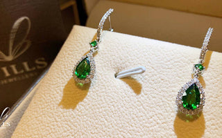 粉絲回相 ~ 綠色的聖女耳環 - WILLS JEWELLERY