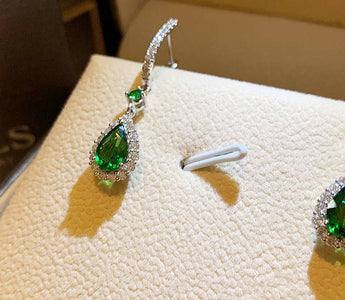 粉絲回相 ~ 綠色的聖女耳環 - WILLS JEWELLERY