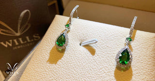 粉絲回相 ~ 綠色的聖女耳環 - WILLS JEWELLERY