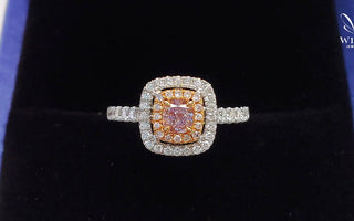 珍愛分享 ~ 訂製粉鑽戒指 - WILLS JEWELLERY