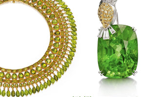 【寶石知識】 嫩綠色系寶石代表 - 橄欖石Peridot - WILLS JEWELLERY