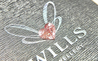 彩鑽推介 - 粉櫻之心 - Sakura's Heart Diamond - WILLS JEWELLERY