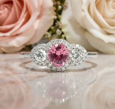 WILLS款式鑑賞-愛的三種時態：自帶高光的 Pink Spinel