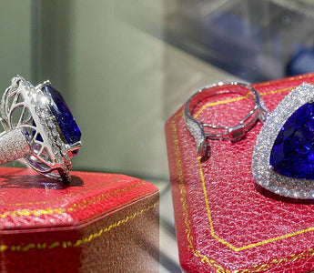 WILLS 款式鑒賞 ~皇者級21ct三角坦桑石兩戴式珠寶 - WILLS JEWELLERY