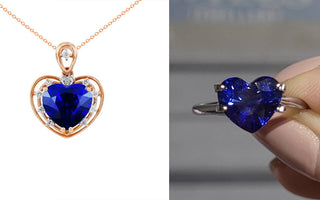 【WILLS 設計導賞】  3.04ct 心形皇家藍藍寶石 - WILLS JEWELLERY