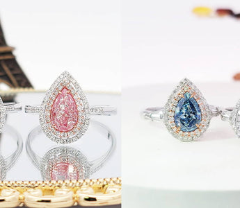 WILLS 款式鑒賞 ~ 天然粉鑽與藍鑽的雙重享受 - WILLS JEWELLERY