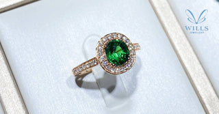 WILLS 款式鑒賞 ~ 復古風蛋形無燒沙弗萊石戒指 - WILLS JEWELLERY