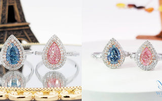 WILLS 款式鑒賞 ~ 天然粉鑽與藍鑽的雙重享受 - WILLS JEWELLERY