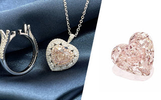 WILLS 款式鑒賞 ~ 浪漫與優雅 · 天然心形粉鑽鑽石戒指/吊墜 (兩戴款) - WILLS JEWELLERY
