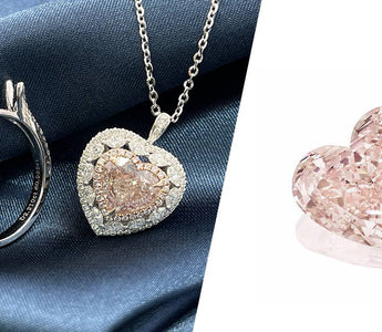 WILLS 款式鑒賞 ~ 浪漫與優雅 · 天然心形粉鑽鑽石戒指/吊墜 (兩戴款) - WILLS JEWELLERY