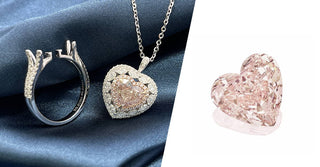 WILLS 款式鑒賞 ~ 浪漫與優雅 · 天然心形粉鑽鑽石戒指/吊墜 (兩戴款) - WILLS JEWELLERY