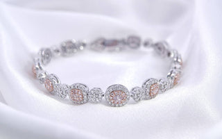 WILLS 款式鑒賞 ~ 柔和浪漫   ·  天然粉鑽圍鑽戒指 - WILLS JEWELLERY