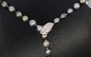 WILLS 款式鑒賞 ~  黑夜彩虹  · 天然大溪地黑珍珠項鏈 - WILLS JEWELLERY