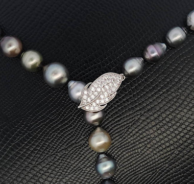 WILLS 款式鑒賞 ~  黑夜彩虹  · 天然大溪地黑珍珠項鏈 - WILLS JEWELLERY