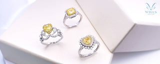 WILLS 款式鑒賞 ~ 閃耀光芒·黃鑽系列 - WILLS JEWELLERY