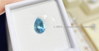 【WILLS LIVE TALK】1.84ct 梨形海藍寶石 Aquamarine - WILLS JEWELLERY
