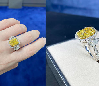 WILLS 款式鑒賞 ~ The Grand 雷地恩黃鑽戒指 - WILLS JEWELLERY