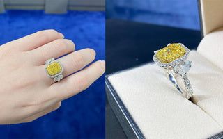 WILLS 款式鑒賞 ~ The Grand 雷地恩黃鑽戒指 - WILLS JEWELLERY