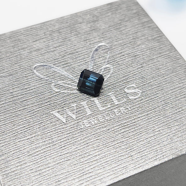 1.53ct 天然祖母綠切割藍碧璽裸石 WILLS JEWELLERY