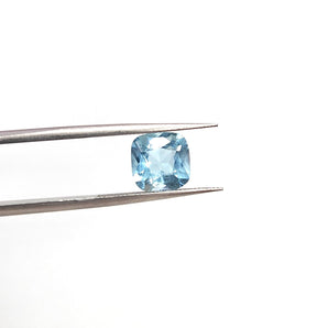 1.87ct 天然枕形切割海藍寶 - WILLS JEWELLERY