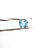 1.87ct 天然枕形切割海藍寶 - WILLS JEWELLERY
