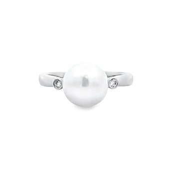 簡約戒指 • 7.5mm日本Akoya珍珠 - WILLS JEWELLERY