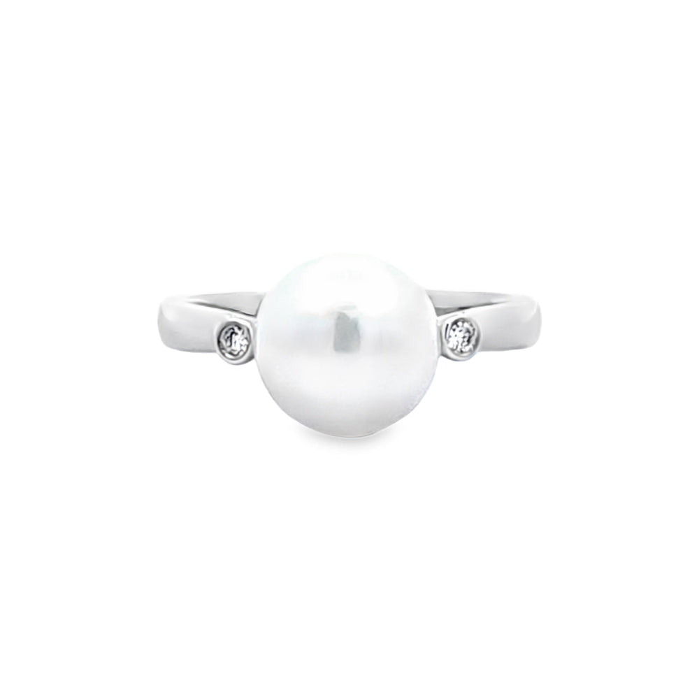 簡約戒指 • 7.5mm日本Akoya珍珠 - WILLS JEWELLERY