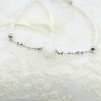 手鏈 • 7.5mm日本Akoya珍珠 - WILLS JEWELLERY