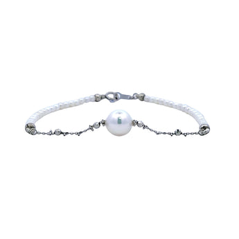 手鏈 • 7.5mm日本Akoya珍珠 - WILLS JEWELLERY