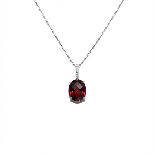 璀璨石榴石吊墜 - WILLS JEWELLERY