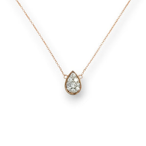 水滴鑽石項鍊