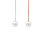 優雅長耳環・日本Akoya珍珠 - WILLS JEWELLERY