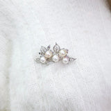 花卉胸針 • 日本Akoya珍珠 - WILLS JEWELLERY