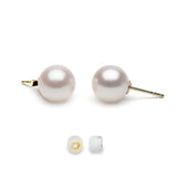 【網店限定】經典日本Akoya珍珠耳環 (6 - 7mm) - WILLS JEWELLERY