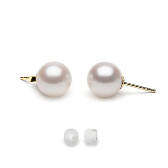 【網店限定】經典日本Akoya珍珠耳環 (6-7mm) - WILLS JEWELLERY